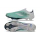 adidas Scarpe da Calcio F50 + Senza Lacci Elite FG Verde Bianco Argento