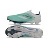 adidas Scarpe da Calcio F50 + Senza Lacci Elite FG Verde Bianco Argento