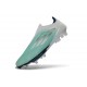adidas Scarpe da Calcio F50 + Senza Lacci Elite FG Verde Bianco Argento