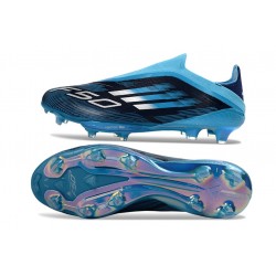 adidas Scarpe da Calcio F50 + Senza Lacci Elite FG Nero Blu