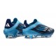 adidas Scarpe da Calcio F50 + Senza Lacci Elite FG Nero Blu