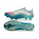 adidas F50 + Senza Lacci Elite FG Messi Ftwr Bianco Rosa Lucido Verde