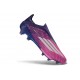 adidas Scarpe da Calcio F50 + Senza Lacci Elite FG Viola Rosa Bianco