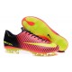 Scarpe Calcio Nuove Nike Mercurial Vapor XI FG ACC Rosso Giallo