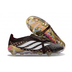 Scarpe da Calcio adidas Predator 26 Elite FT FG Nero Oro Bianco