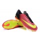 Scarpe Calcio Nuove Nike Mercurial Vapor XI FG ACC Rosso Giallo