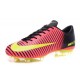 Scarpe Calcio Nuove Nike Mercurial Vapor XI FG ACC Rosso Giallo