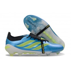 Scarpe da Calcio adidas Predator 26 Elite FT FG Ray Blu Team Giallo Solare