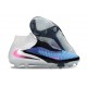 Scarpe Nike Phantom 6 Elite High Cut FG Blu Racer Rosa Blast Bianco