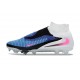 Scarpe Nike Phantom 6 Elite High Cut FG Blu Racer Rosa Blast Bianco