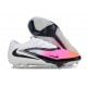 Scarpe da Calcio Nike Phantom 6 Elite Low FG Rosa Bianco