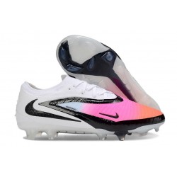 Scarpe da Calcio Nike Phantom 6 Elite Low FG Rosa Bianco