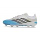 Scarpe da Calcio adidas Predator L Elite FG Bianco Blu Nero