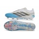 Scarpe da Calcio adidas Predator L Elite FG Bianco Blu Nero