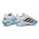 Scarpe da Calcio adidas Predator L Elite FG Bianco Blu Nero