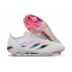 Scarpe da Calcio adidas Predator L Elite FG Bianco Rosa