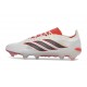 Scarpe da Calcio adidas Predator L Elite FG Bianco Rosso Nero