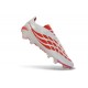 Scarpe da Calcio adidas Predator L Elite FG Bianco Rosso Nero
