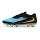 Scarpe da Calcio Nike Phantom 6 Elite Low FG Blu Nero Oro