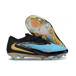 Scarpe da Calcio Nike Phantom 6 Elite Low FG Blu Nero Oro