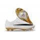 Scarpe Nike Air Zoom Mercurial Vapor 17 Elite FG Bianco Nero Oro