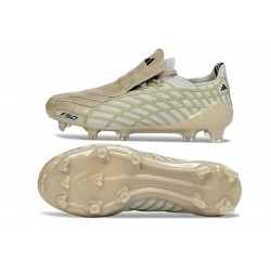 Scarpe da Calcio Adidas F50 Elite FG Spider Oro Grigio