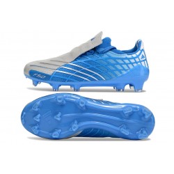 Scarpe da Calcio Adidas F50 Elite FG Spider Blu Argento