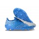 Scarpe da Calcio Adidas F50 Elite FG Spider Blu Argento
