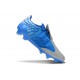 Scarpe da Calcio Adidas F50 Elite FG Spider Blu Argento