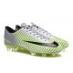 Scarpe Calcio Nuove Nike Mercurial Vapor XI FG ACC Metallico Verde Nero