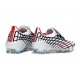 Scarpe da Calcio Adidas F50 Elite FG Spider Bianco Rosso Blu