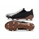 Scarpe da Calcio Adidas F50 Elite FG Spider Nero Bianco Oro