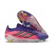 Scarpe da Calcio adidas Predator L Elite FG Viola Rosa Nero