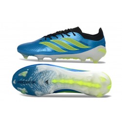 Scarpe da Calcio adidas Predator L Elite FG Blu Neon Lime