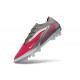 Scarpe da Calcio Nike Phantom 6 Elite Low FG Rosa / Argento / Grigio