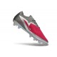 Scarpe da Calcio Nike Phantom 6 Elite Low FG Rosa / Argento / Grigio