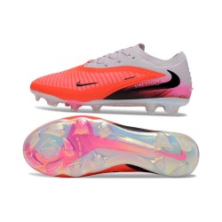 Scarpe da Calcio Nike Phantom 6 Elite Low FG Arancione corallo Nero