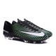 Scarpe Calcio Nuove Nike Mercurial Vapor XI FG ACC Nero Bianco Blu