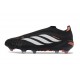 Scarpe adidas Predator Laceless Elite FG Nero Bianco