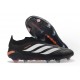 Scarpe adidas Predator Laceless Elite FG Nero Bianco