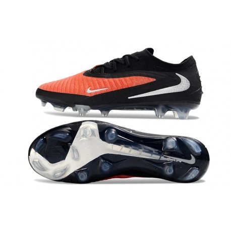 Scarpe da Calcio Nike Phantom 6 Elite Low FG Rosso Nero