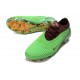 Scarpe da Calcio Nike Phantom 6 Elite Low FG Verde Oro