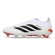 Scarpe adidas Predator Laceless Elite FG Bianco Rosso Nero