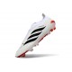 Scarpe adidas Predator Laceless Elite FG Bianco Rosso Nero