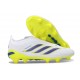 Scarpe adidas Predator Laceless Elite FG Bianco Blu Giallo