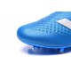 Scarpe da Calcio Nuovo 2016 adidas Ace16+ Purecontrol FG/AG Blu Bianco