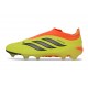 Scarpe adidas Predator Laceless Elite FG Giallo Arancione Nero