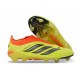 Scarpe adidas Predator Laceless Elite FG Giallo Arancione Nero