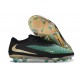 Scarpe da Calcio Nike Phantom 6 Elite Low FG Verde Nero Oro