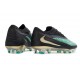 Scarpe da Calcio Nike Phantom 6 Elite Low FG Verde Nero Oro